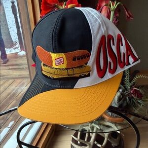 Vintage Head to Toe Oscar Mayer Weinermoble w Embroidered Design Baseball Hats